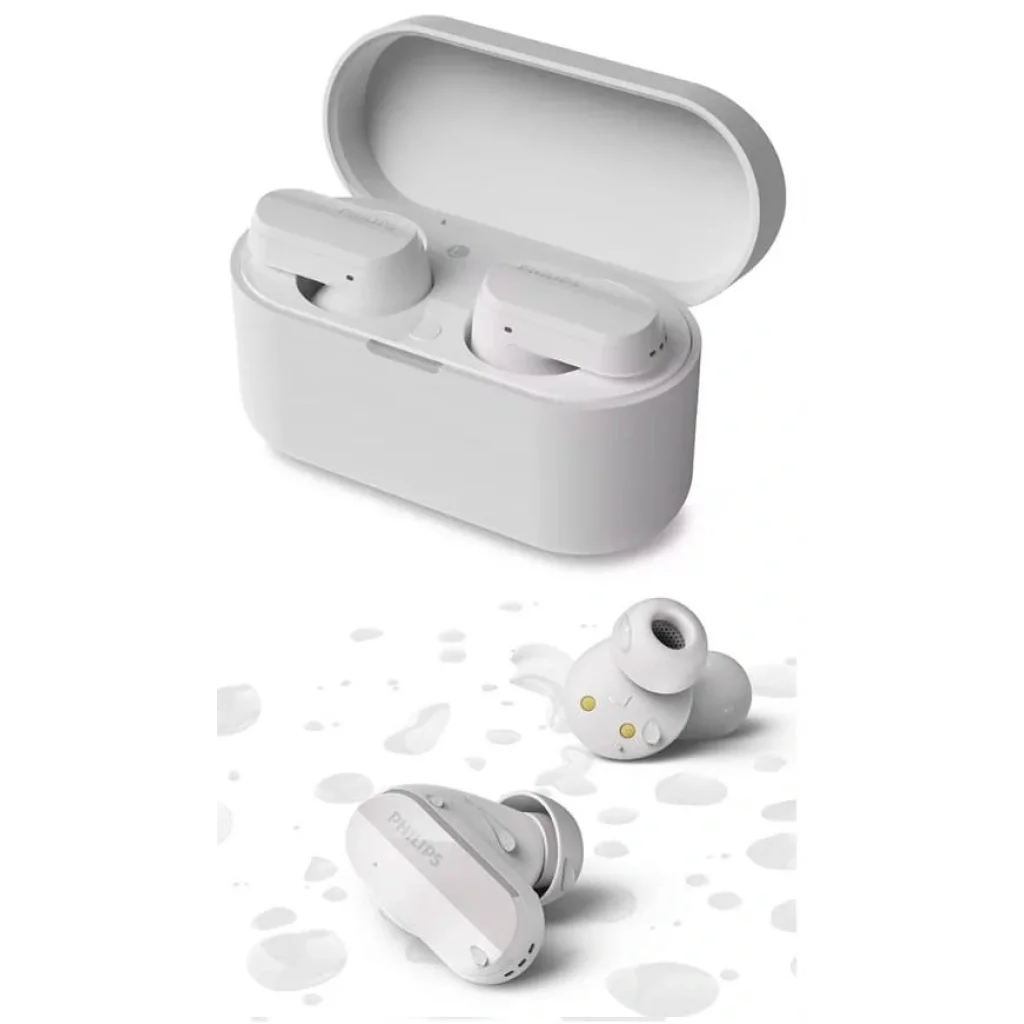 Наушники TWS Philips TAT3508 BT 5.3, ANC, IPX4, SBC, LC3, Белый, TAT3508WT/00 UA